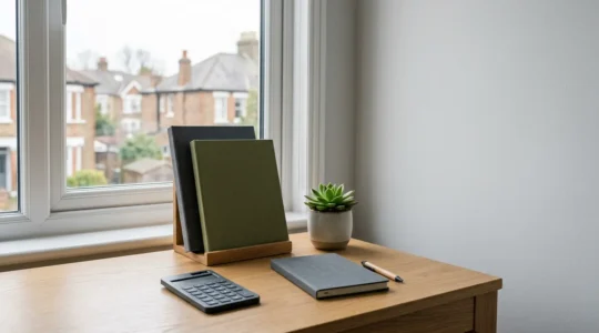 Strategic financial planning visualization showing savings growth outpacing inflation in the United Kingdom