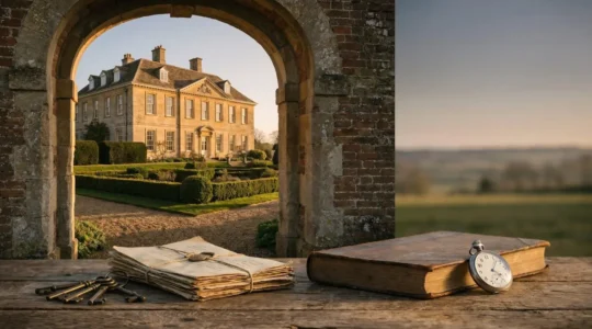 Symbolic representation of family wealth protection and estate planning in modern UK context