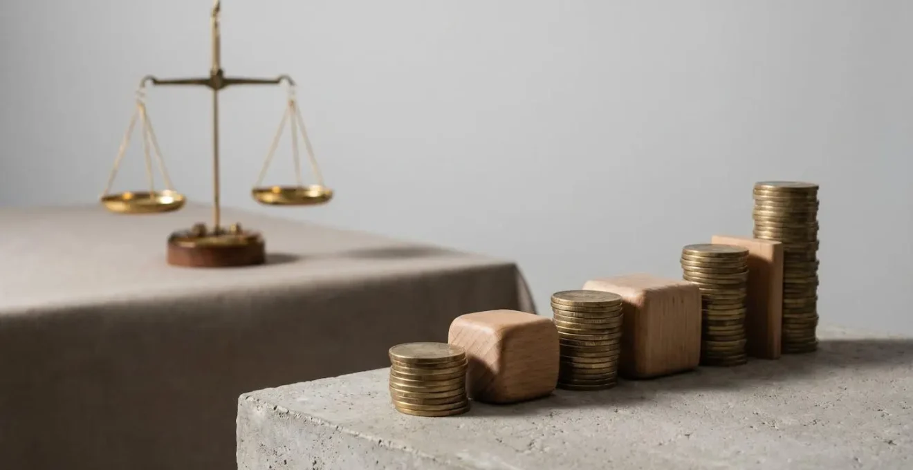 Financial leverage concept showing growth through strategic debt management