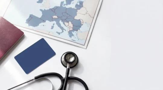 UK traveler's essentials for European healthcare access including medical documentation and health card