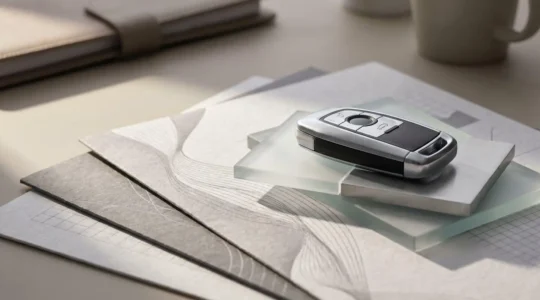 Financial protection concept for lease car insurance showing risk management and asset security