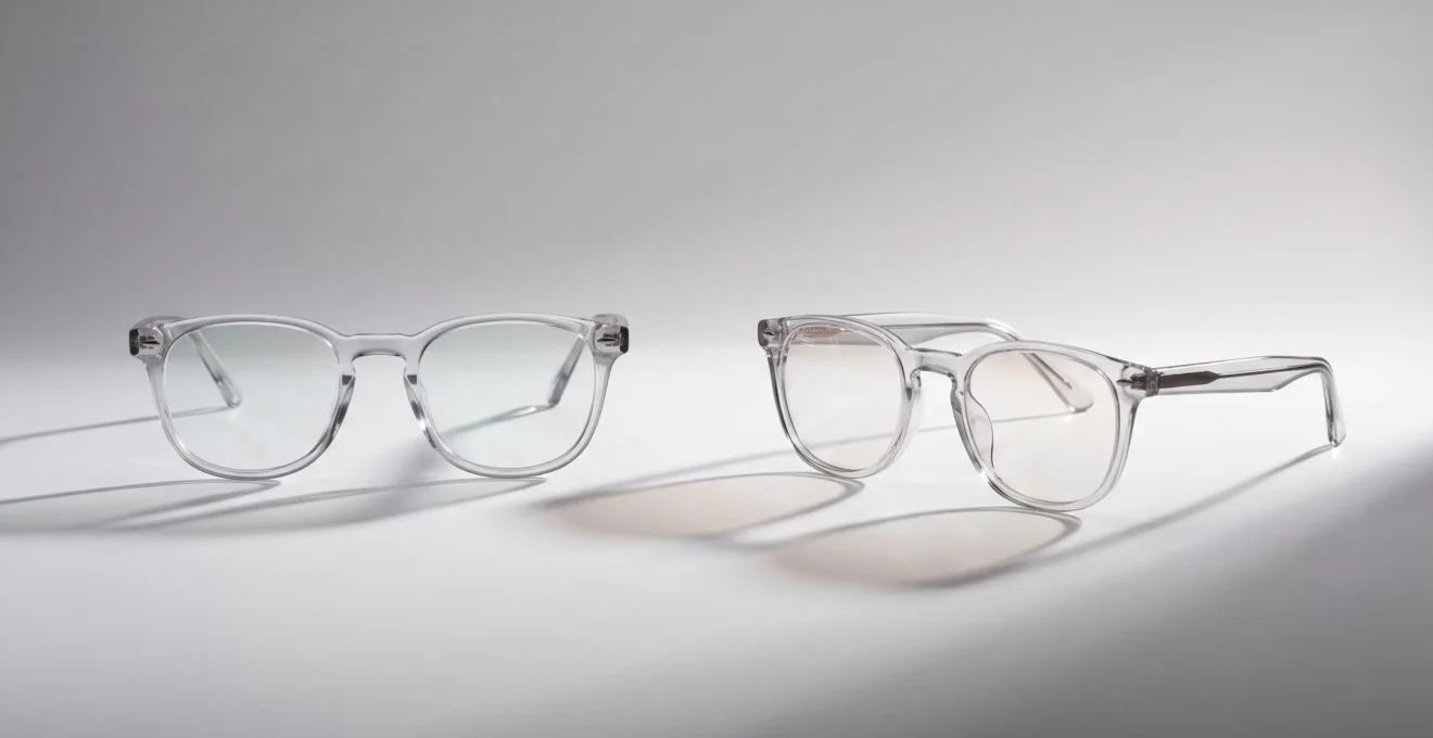 Symbolic representation of optical retail marketing strategies with dual frames composition